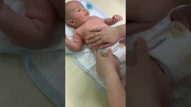 Массаж и упражнения до 3 мес