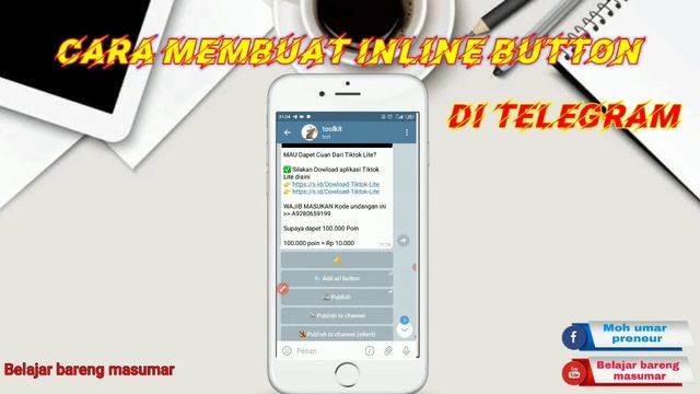 Cara Membuat Inline Button Di Telegram смотреть онлайн