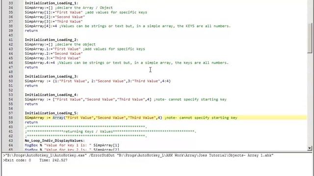 How to work with Simple Arrays in AutoHotKey | It's easier than you'd think! смотреть онлайн
