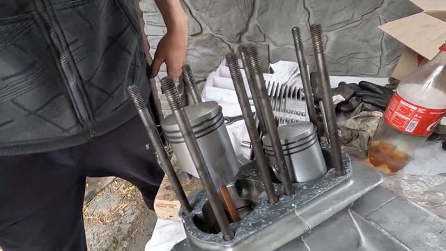 ЯВА 638 Установка Поршневой /JAWA 350\638 piston installation смотреть онлайн