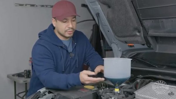 Как выгнать Воздух из Системы охлаждения двигателя. (современный способ)