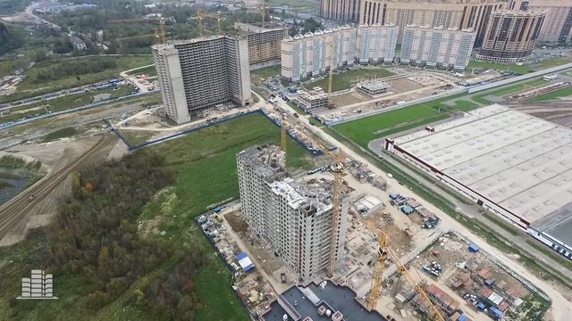 ЖК «Миллениум» (аэросъемка: 21.09.2016) смотреть онлайн