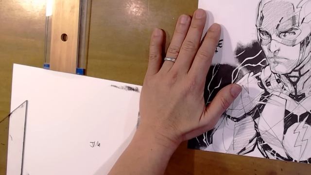 THE FLASH! THE BATMAN! Lean on me! Dec 17 || Artstream with Jim Lee смотреть онлайн