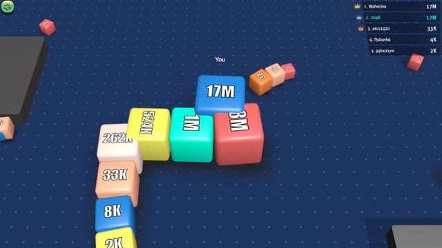 Cubes 2048 Io -  Gameplay Free Game 67000000