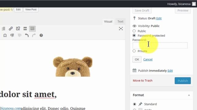 8 Create a wordpress post and working on the wordpress editor area - Bizanosa смотреть онлайн