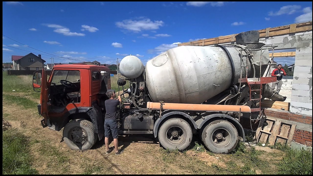 Бетономешалка в деле!) поднял бабла, кручу барабан!) смотреть онлайн