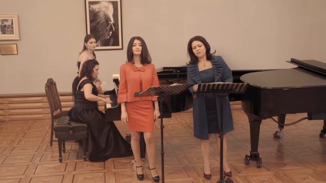 Anna Mayilyan & Armine Vardanyan. Varoujan Parthev (arranged by Hayk Melikyan) - For first time. смотреть онлайн