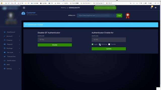 TRANSFERT DES LIMOS À PARTIR DE GIT AUTHENTICATOR смотреть онлайн