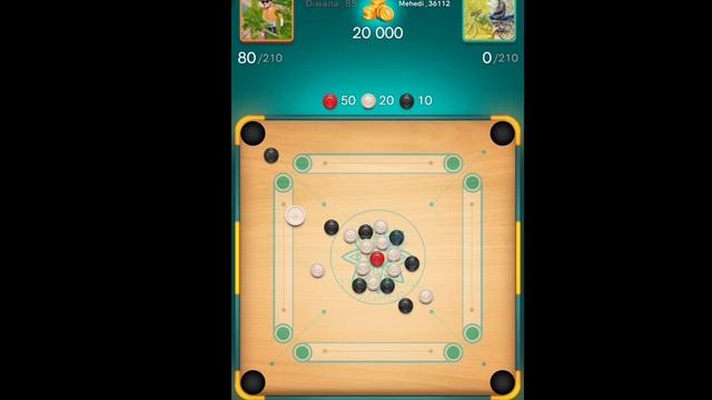 lulubox carrom disc pool game play king ? pro level game play carrom disc pool смотреть онлайн
