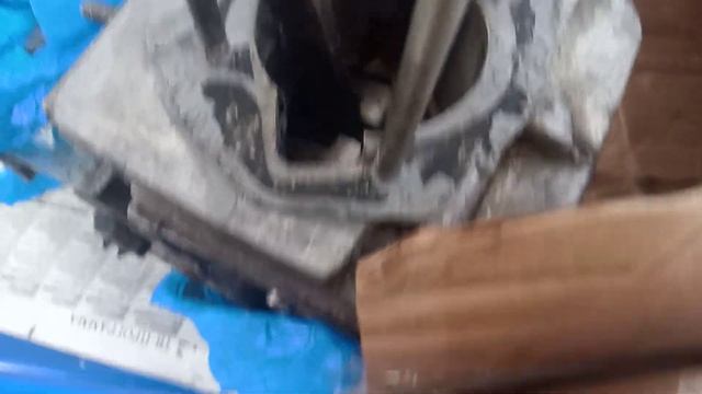 Картер присланного двигателя Восход. смотреть онлайн