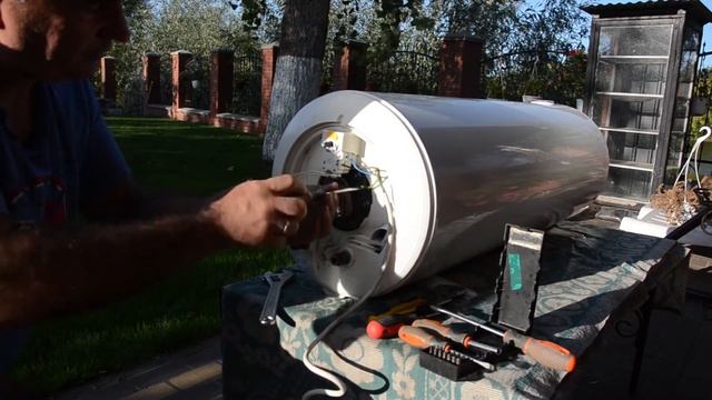 Замена анода в бойлере ATLANTIC