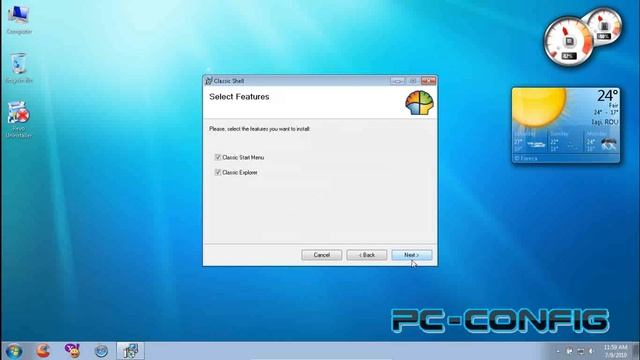 Classic Shell 2.0 sau cum punem start meniu clasic in Windows 7 смотреть онлайн
