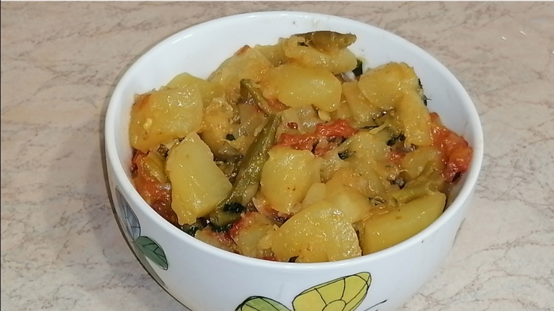 Рагу из кабачков со стручковой фасолью смотреть онлайн