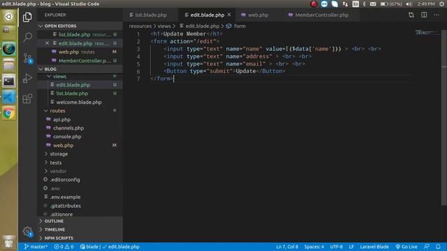 Laravel 8 tutorial in Hindi - Update Data in Database смотреть онлайн