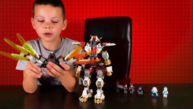 Обзор нового Робота Lego Ninjago смотреть онлайн