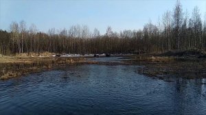 Прохват по бездорожью на мотоциклах Днепр и Урал