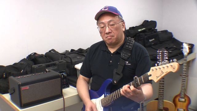 Galveston (jam using Spark Amp with electric guitar) смотреть онлайн