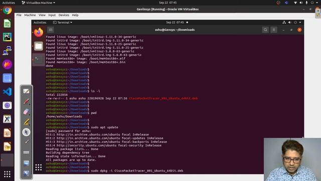 Packet-tracer installation in Ubuntu 20.04 || Download & Installation for Cisco packet-tracer. смотреть онлайн