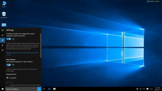 How To Enable And Setup Hey Cortana On Windows 10 | #TechServices