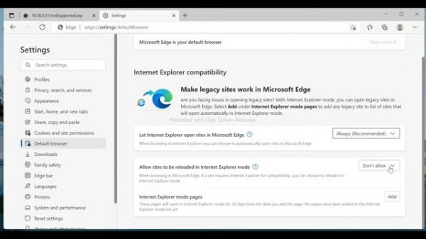 Hikvision Browser Not Supported