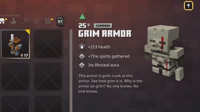 Minecraft Dungeons, Class Armor Breakdown смотреть онлайн