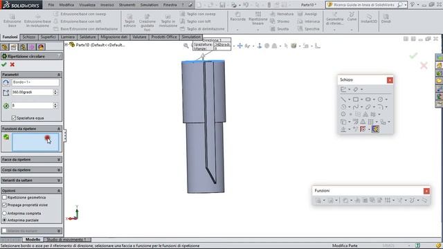 Solidworks Tutorial italiano Penna a scatto Parte Seconda смотреть онлайн