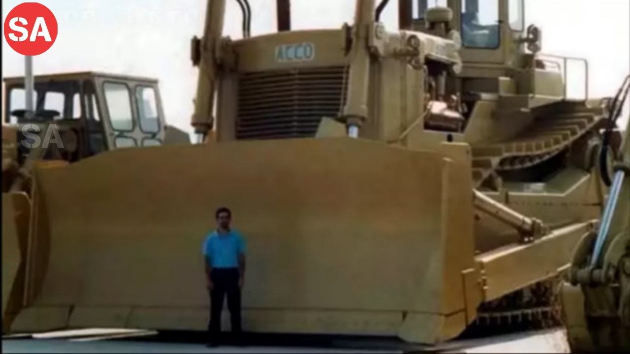 Забытые гиганты Муаммара Каддафи - ACCO Dozer и Acco Graider. смотреть онлайн