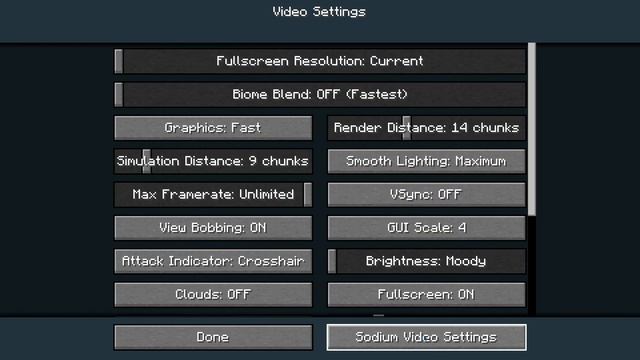 OpalFab OptiFine Alternatives On Fabric 1.19.2 Minecraft OptiFine Mods