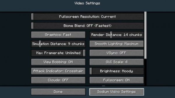 OpalFab OptiFine Alternatives on Fabric 1.19.2 Minecraft OptiFine Mods
