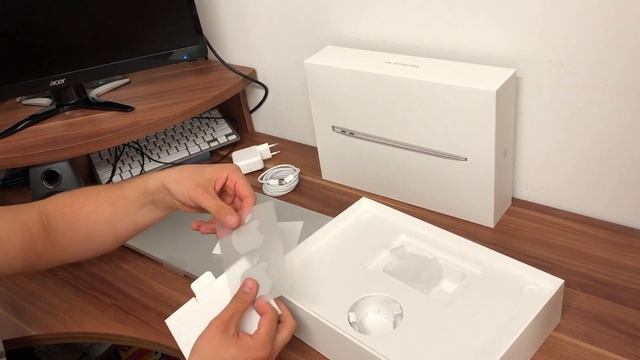 Новый MacBook Air 2020 Silver | Распаковка