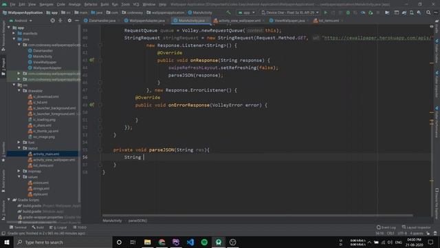 Create Wallpaper Application In #AndroidStudio - Full #Project #Tutorial For #Beginners смотреть онлайн