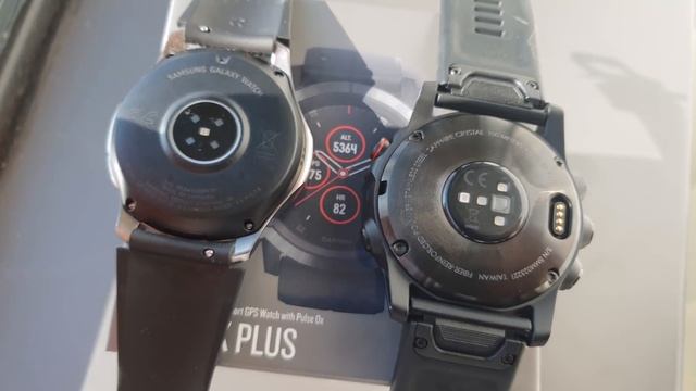 Samsung Galaxy Watch VS Garmin Fenix 5 Plus X смотреть онлайн