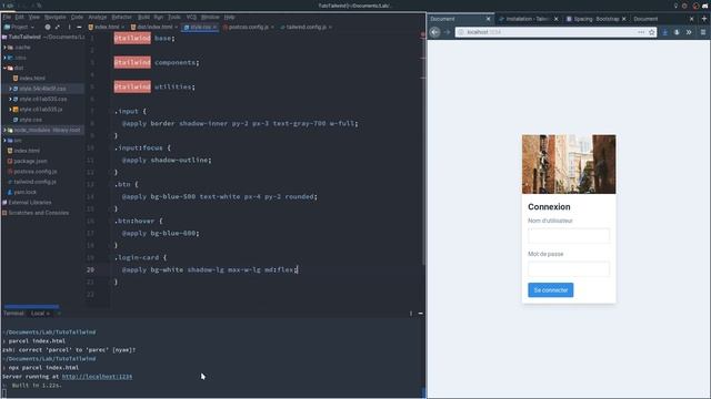Tutoriel CSS : tailwindcss смотреть онлайн