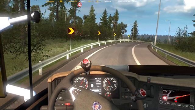 [Special]ETS2 v1.36[DX11] job from Kärsämäki(FIN) to Tornio(FIN). смотреть онлайн
