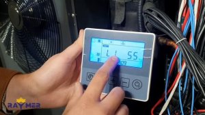 Настройки проводного контроллера теплового насоса воздух-вода Raymer FA-**