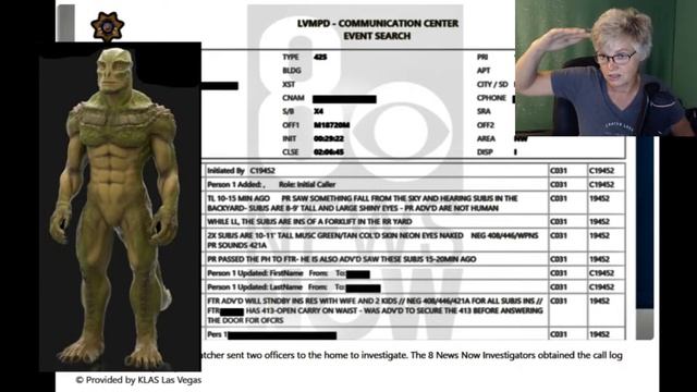 Las Vegas family see aliens in back yard after something falls from the sky смотреть онлайн