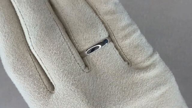 Классическое обручальное кольцо из белого золота шириной 3 мм. *ЛК-3/б* смотреть онлайн