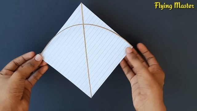 how to make world's smallest kite , flying Tiniest notebook paper kite , how to make kite , patang смотреть онлайн