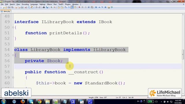 The Decorator Design Pattern in PHP смотреть онлайн