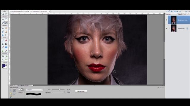 How To Quickly Retouch / Smooth Skin In Photoshop & Photoshop Elements | 5 Minute  Edit
