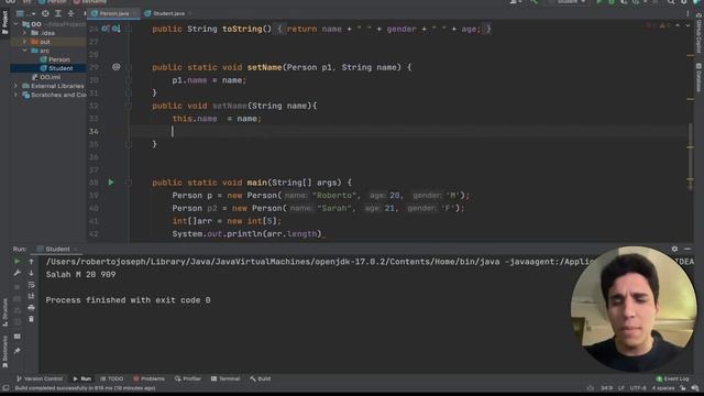 OOP | Java Static Methods vs Instance Methods (Inheritance part 2) смотреть онлайн