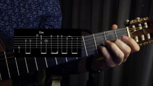 Rauf&Faik (вечера) РАЗБОР как играть на гитаре [часть 2: куплет] + ТАБЫ