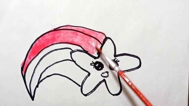 HOW TO DRAW A STAR FOR KIDS / КАК НАРИСОВАТЬ ЗВЕЗДУ ДЛЯ ДЕТЕЙ смотреть онлайн