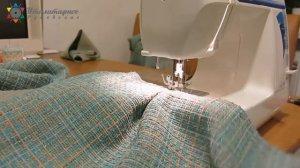 Как сшить чехол на диван за вечер