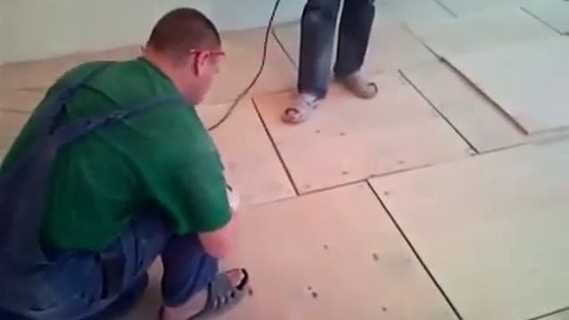 Укладка фанеры на пол своими руками смотреть онлайн