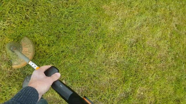 Worx WG157E.9 Cordless Electric Strimmer Review - Great Companion Kit For Landroid (battery Sharing