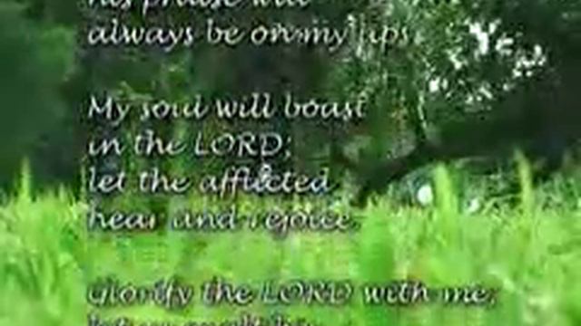 Psalm 34:1-4 [WORD FOR THE WORLD] смотреть онлайн