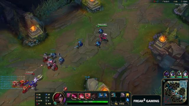 League of Legends Katarina Gameplay смотреть онлайн