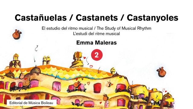41 - Libro 2 - Castañuelas / Castanyoles / Castanets / Kastagnetten - Emma Maleras