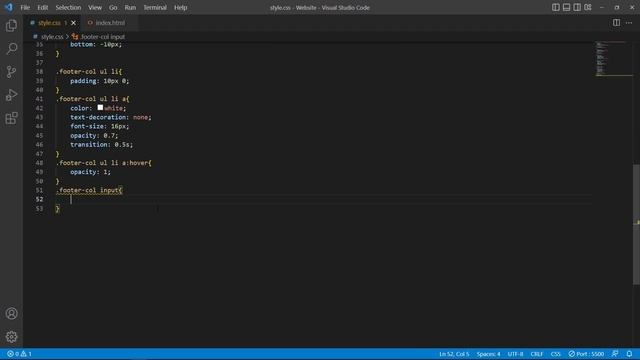 Professional Responsive Footer Design Using HTML and CSS смотреть онлайн
